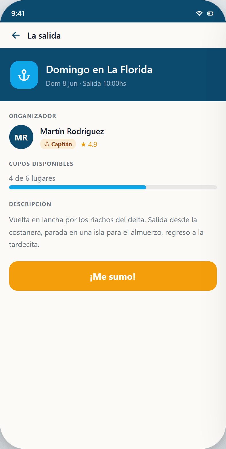 La salida